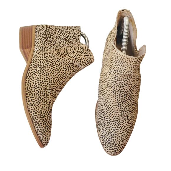 ALDO Kaicien Dotty Cheetah Ankle Boot 7.5 - Picture 1 of 12